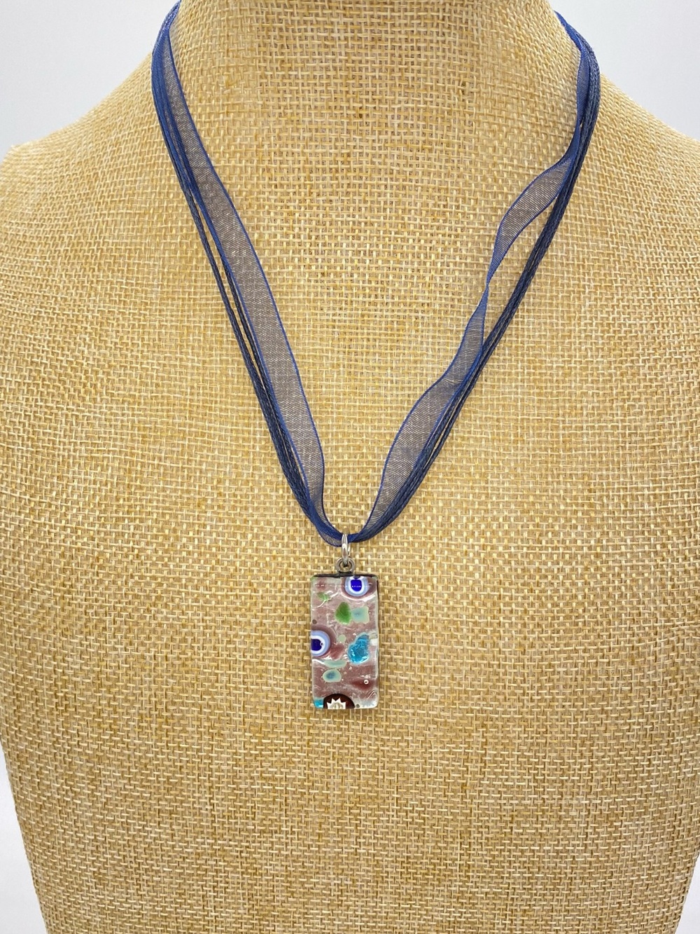 Murano Glass Pendant Necklace